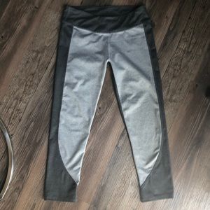 Fabletics capri gray leggings